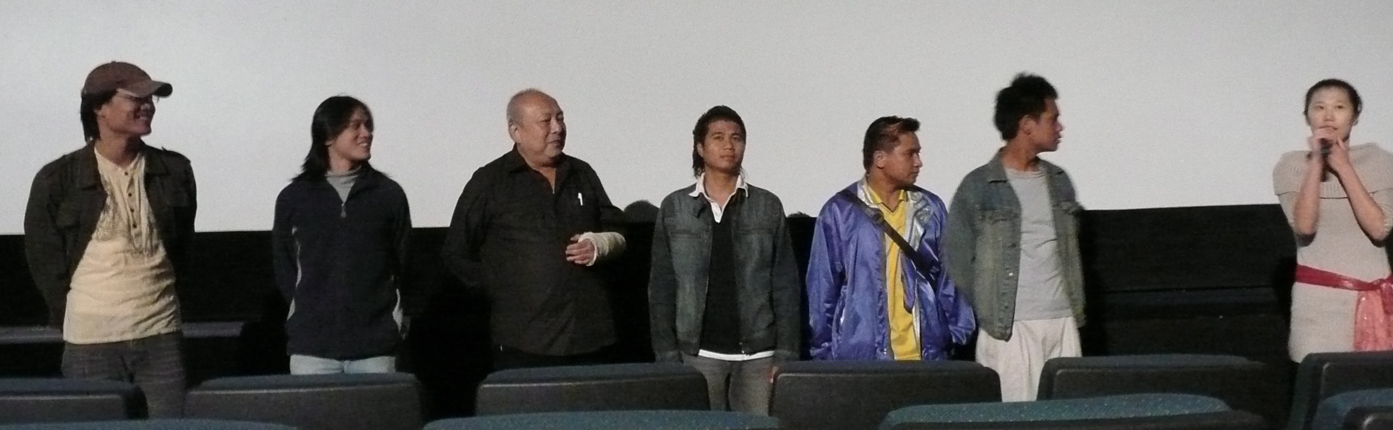 L'&eacute;quipe du film Nyona's Taste of Life au presque complet, &agrave; droite la r&eacute;alisatrice WEN Chih-yi.